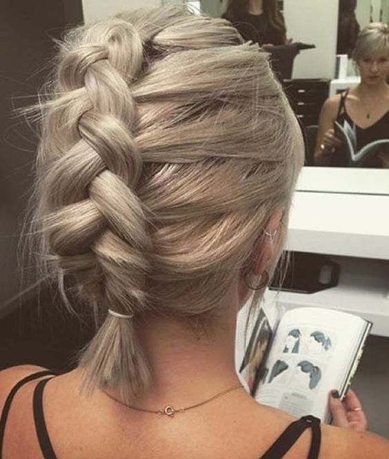 dutch braid short hair - Theunstitchd Women's Fashion Blog dutch braid short hair - Theunstitchd Women's Fashion Blog