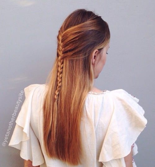 Simple Half Up Braid Theunstitchd Women S Fashion Blog