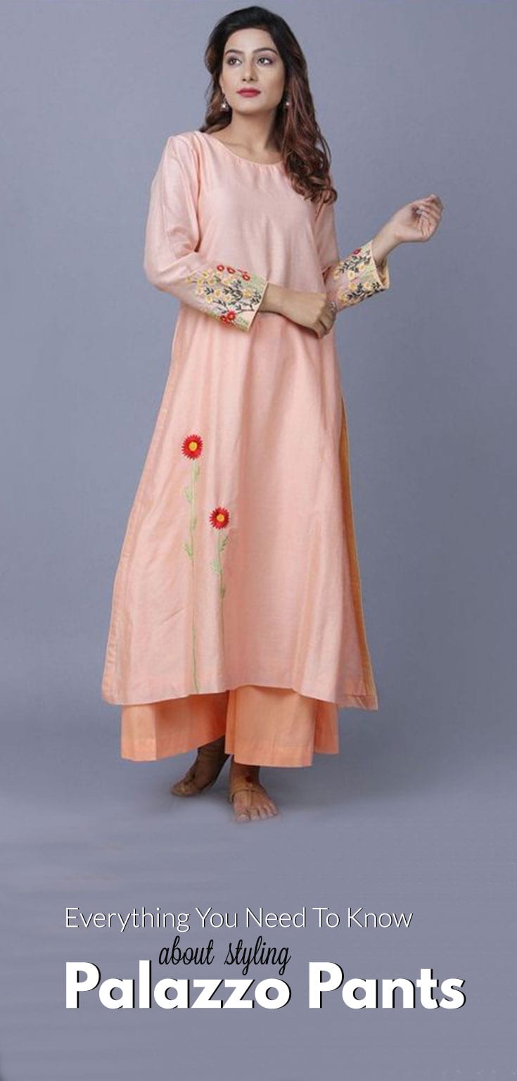 Palazzo Pants Different Ways To Style Palazzo Pants With Indian Outfits
