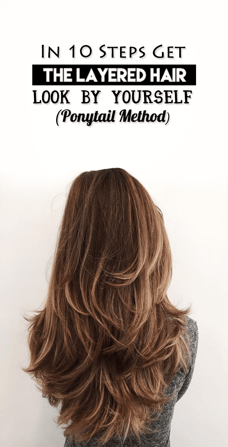 ponytail self haircut