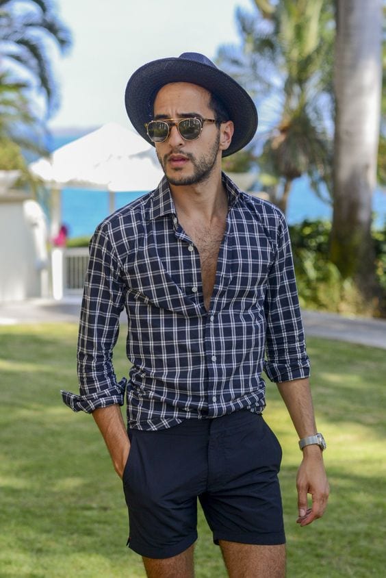 pool party dress male