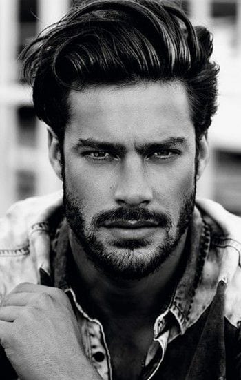 medium hairstyle with beard ⋆ Best Fashion Blog For Men 