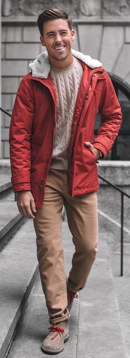 10 Red Outfit Ideas Men Must Try ⋆ Best ...