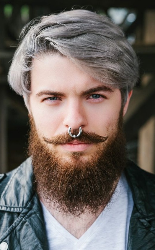 Ash Grey mens hair color ⋆ Best Fashion Blog For Men 