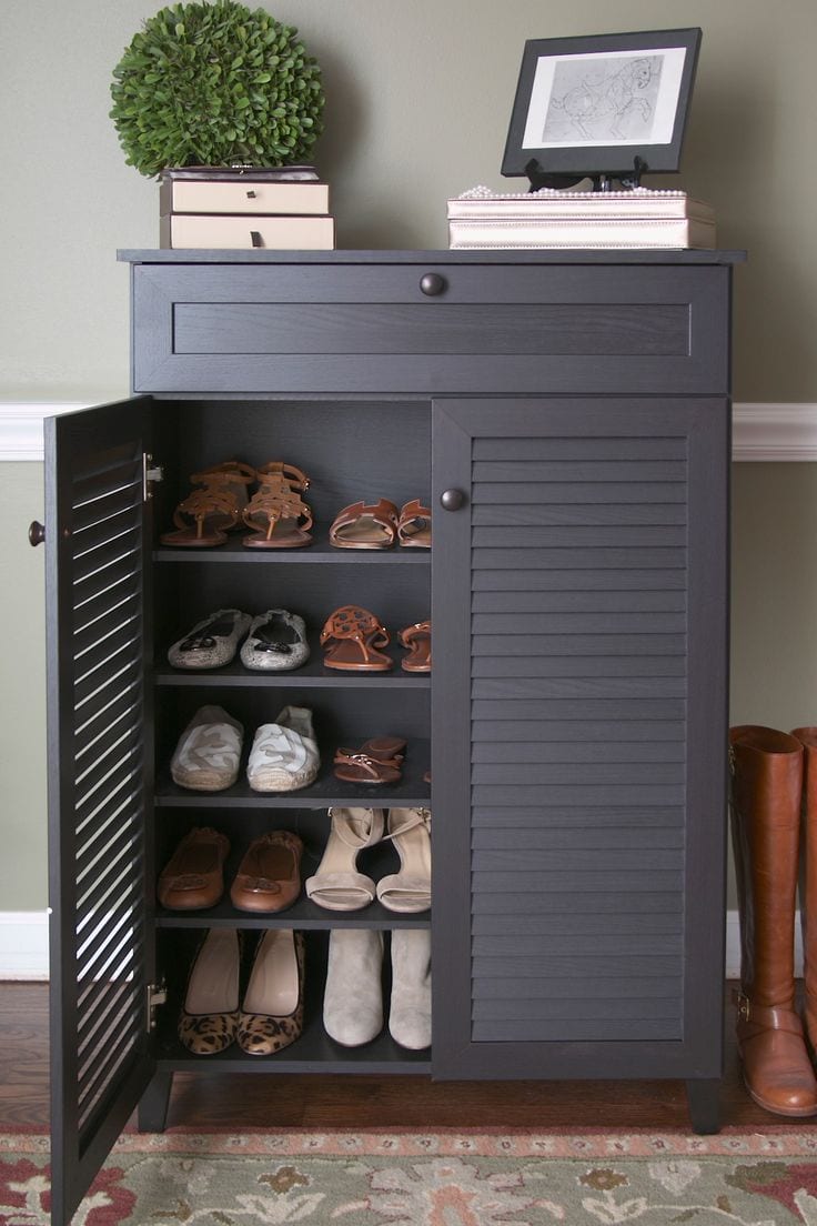 the best shoe rack on 23 Shoe Rack Design Ideas You Should Check Out