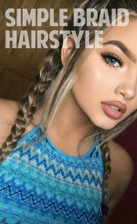 Simple Braid Hairstyle – Steps, Images, Videos, Tips, etc ...