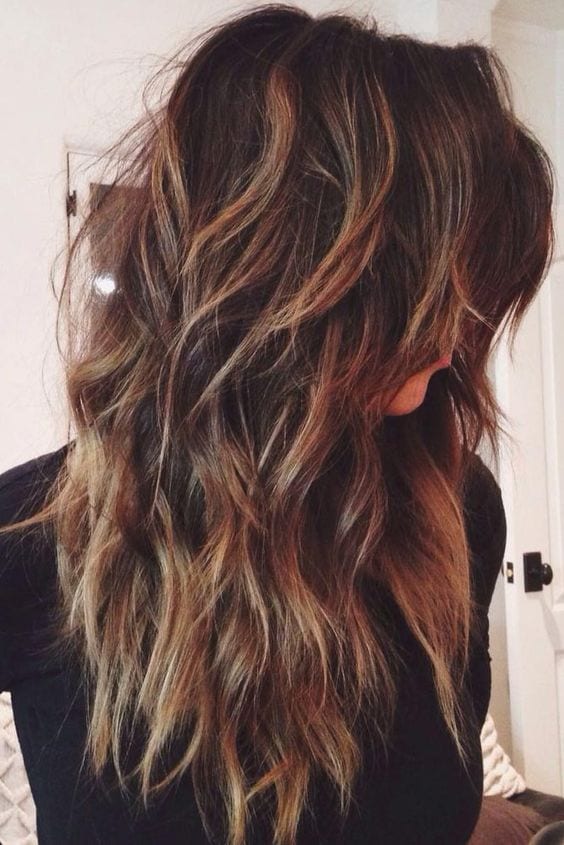 layered long thick hair - Theunstitchd Women's Fashion Blog