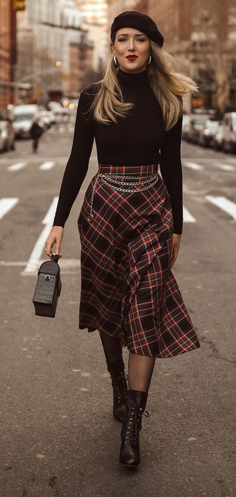 elegant winter skirts