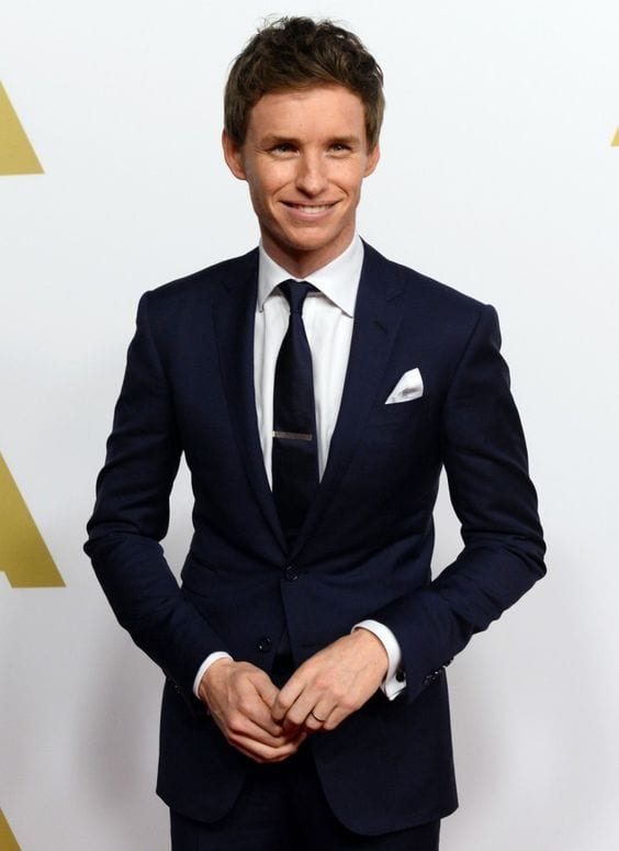 Eddie Redmayne suit look