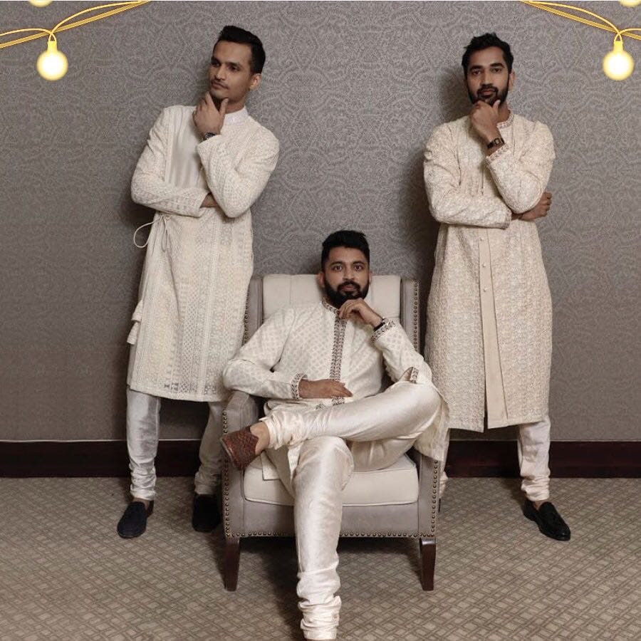 Lucknowi Kurtas for men this festive seaon