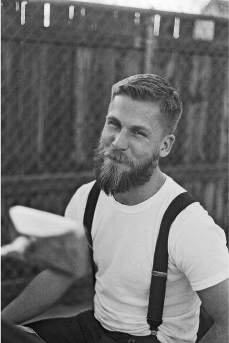 beard photography black & white