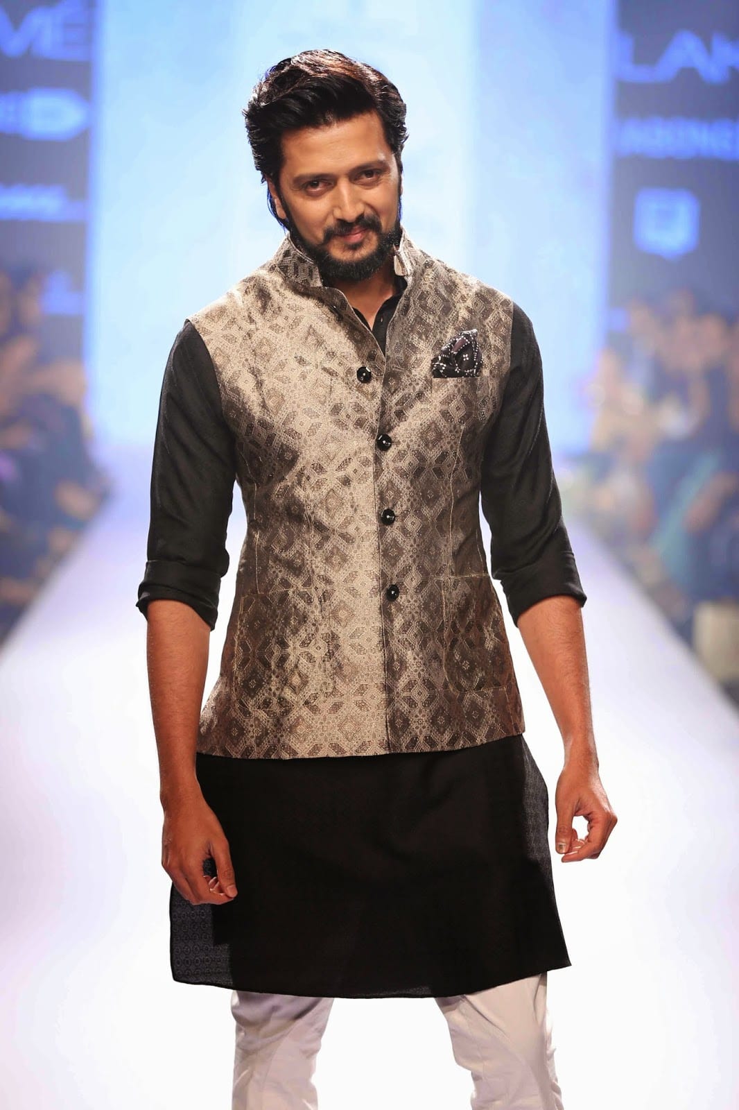 waistcoat on kurta