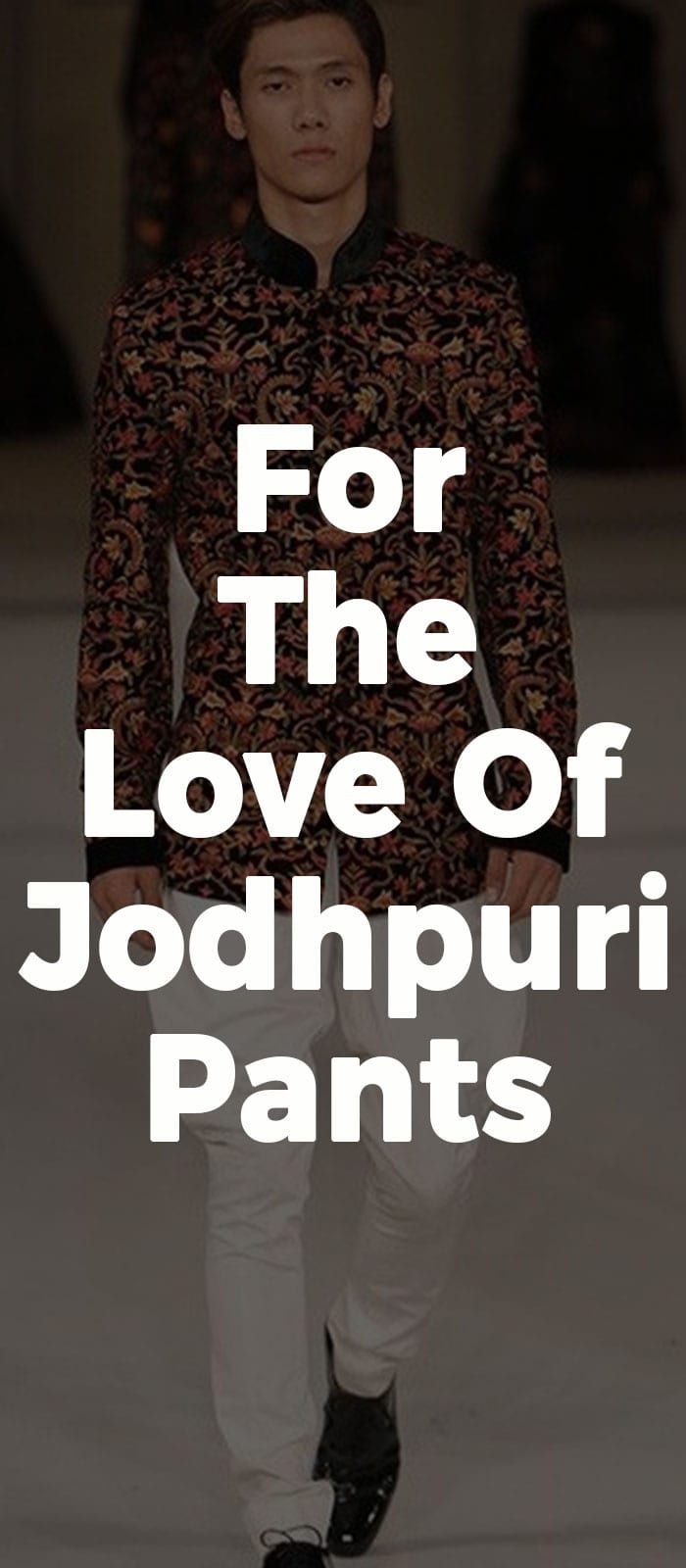 For The Love Of Jodhpuri Pants