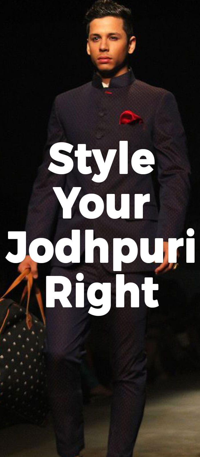 Style Your Jodhpuri Right