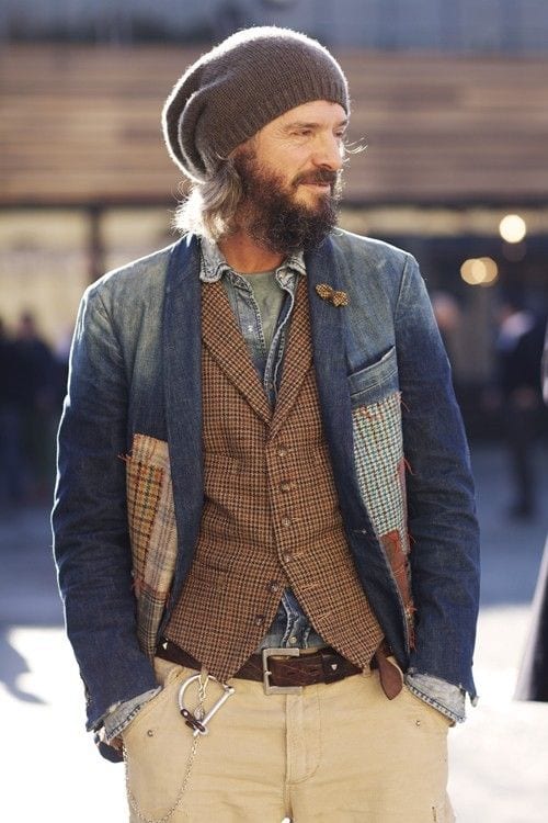 Wonderlijk Bohemian Style jacket for men ⋆ Best Fashion Blog For Men FG-05