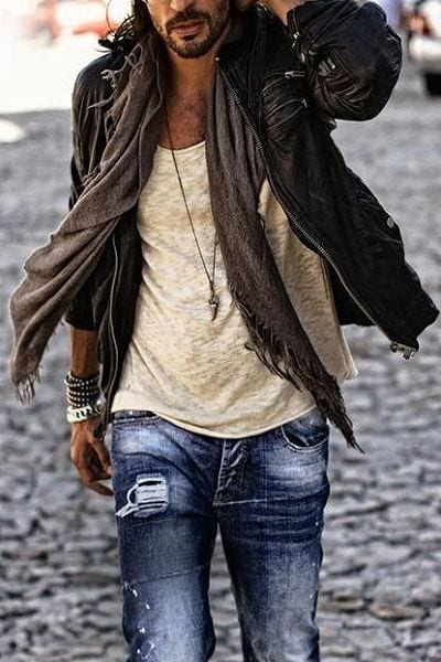 outfits for men bohemian look