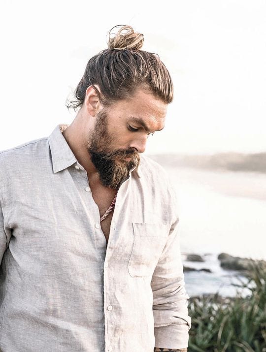 jason momoa man bun