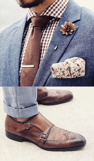 Complete-Outfit-Suit-Monks-Tie-Square-lapel-pin