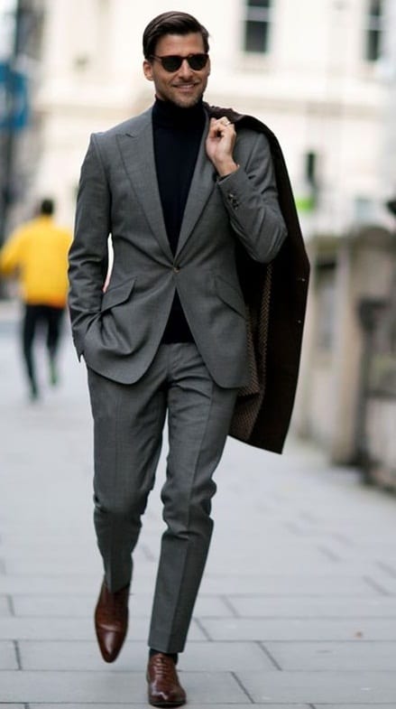Grey formal sales attire