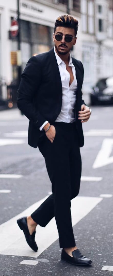 5 Must Have Suits For Men - Black suit