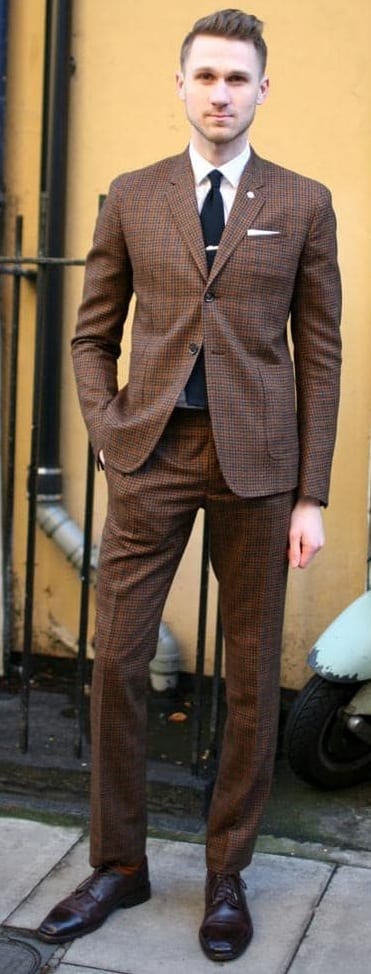 5 Must Have Suits For Men - Brown suits