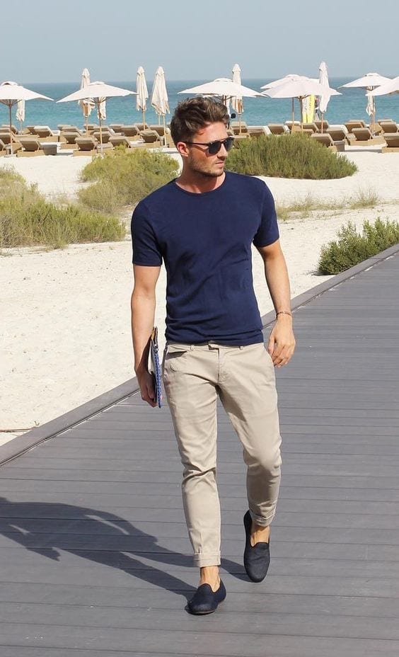 trouser outfit beach wear men