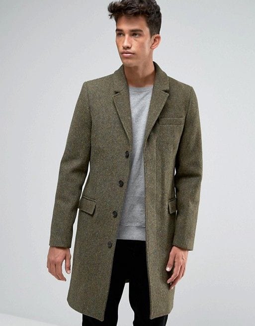 DARK GREEN OVERCOAT FOR MEN Best Fashion Blog For Men TheUnstitchd