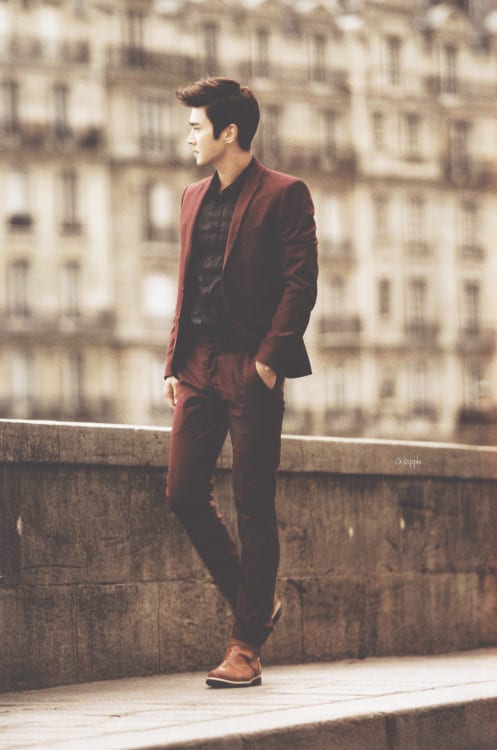 Maroon blazer color combination ideas. | Maroon blazer, Men fashion casual  shirts, Burgundy blazer outfit