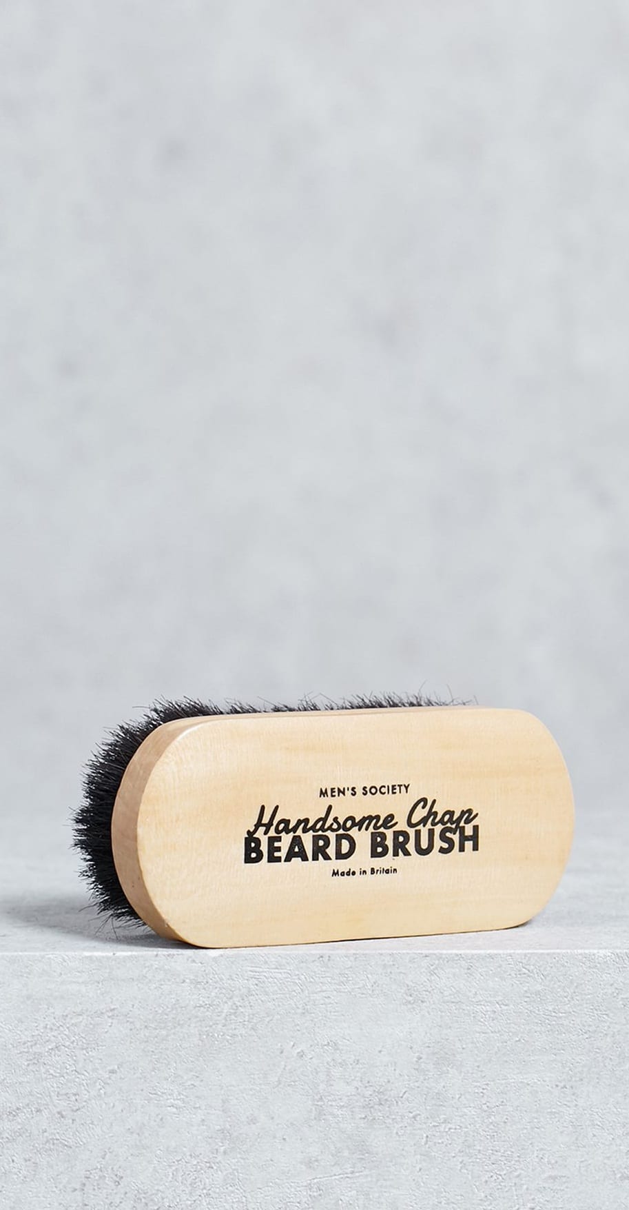 classy beard brush