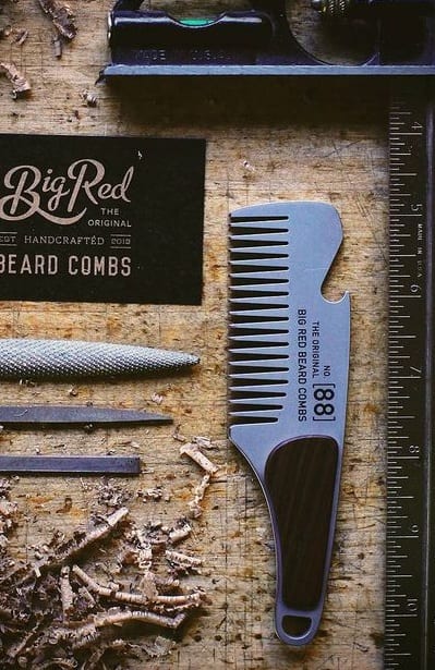 steel beard combs