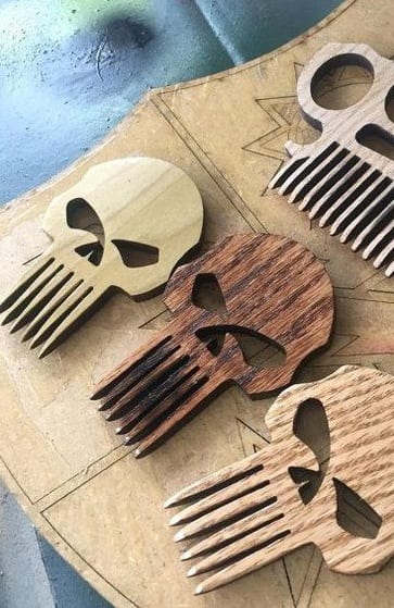 wooden beard combs for the sexy man