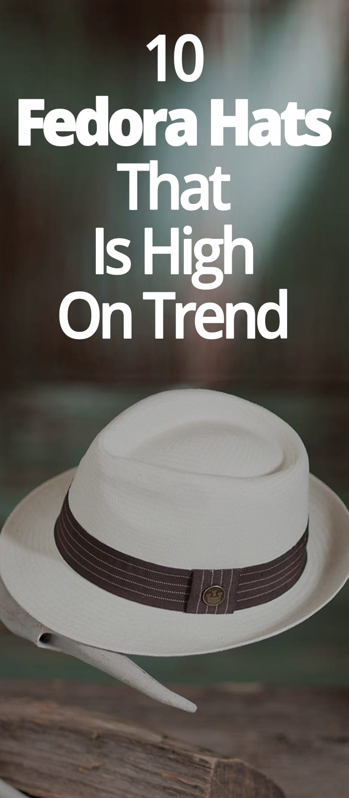 10 FEDORA HATS