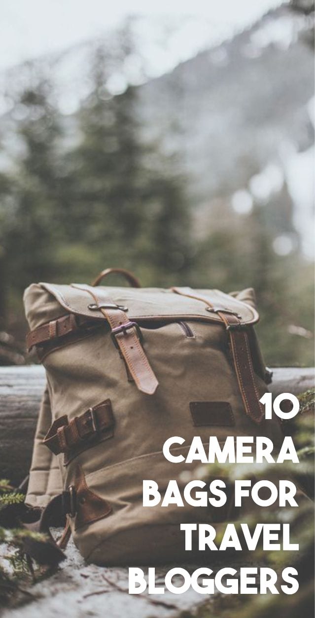 10 best camera bags for travel bloggers