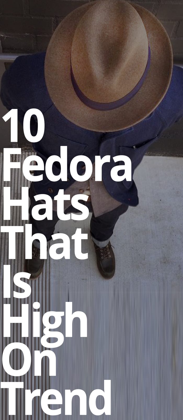 FEDORA HATS FOR MEN