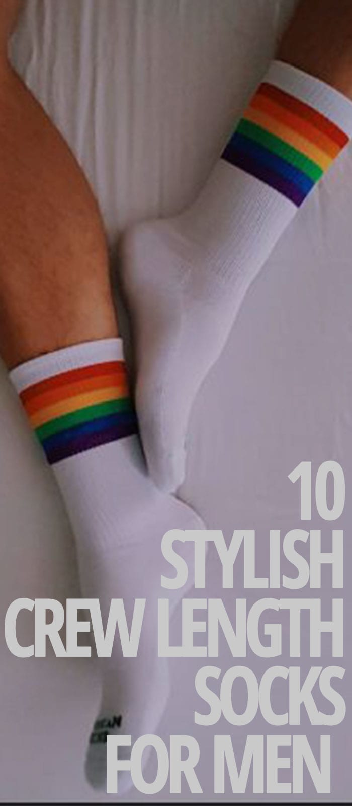 STYLISH CREW LENGTH-SOCKS FOR MEN