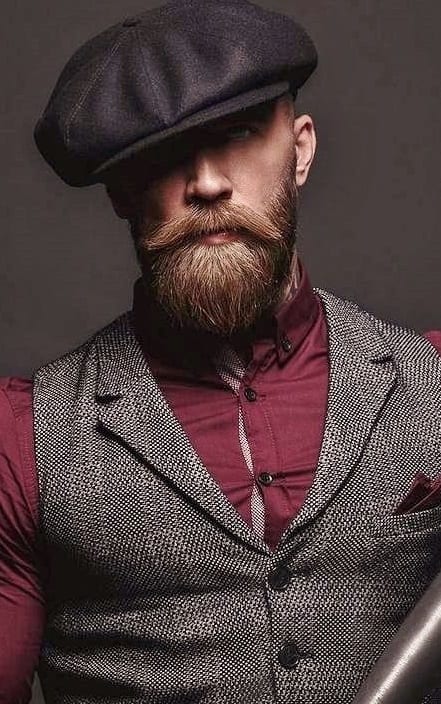 Leather ascot cap sale