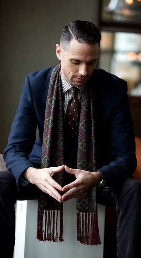 best silk scarfs for men