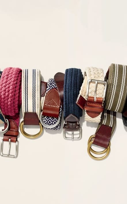 classy fabric belts