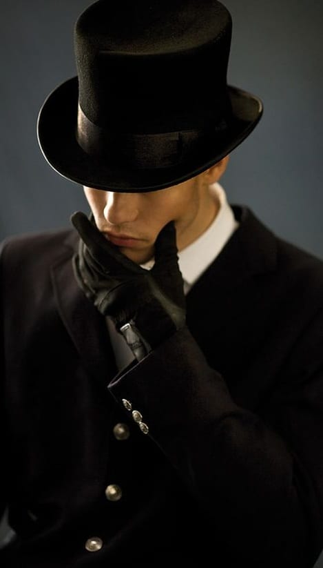 classy top hats