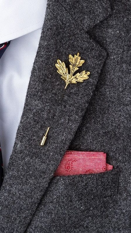 golden lapel pins for men