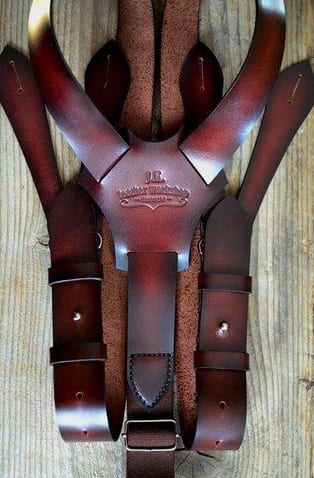 leather suspenders