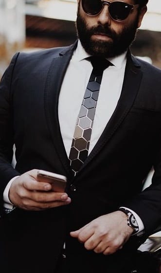 sexy hex ties for men
