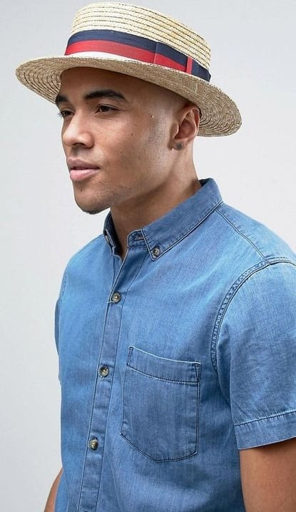 stylish boater hats for men