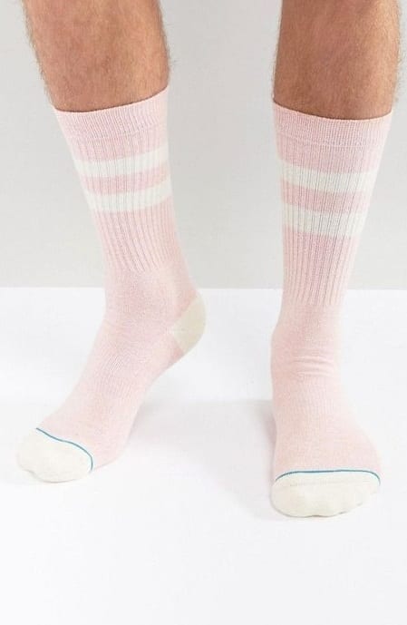 crew length socks for men