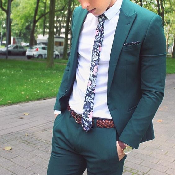 best suit tie
