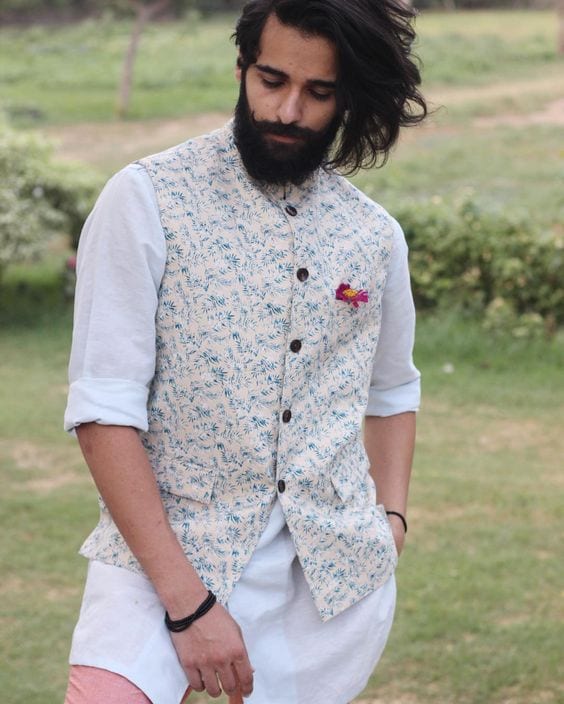 floral nehru jackets