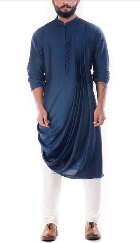 kurta and formal shoes