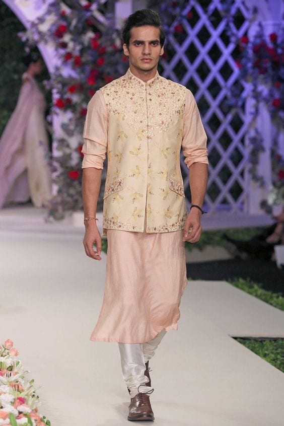 nehru jackets floral prints