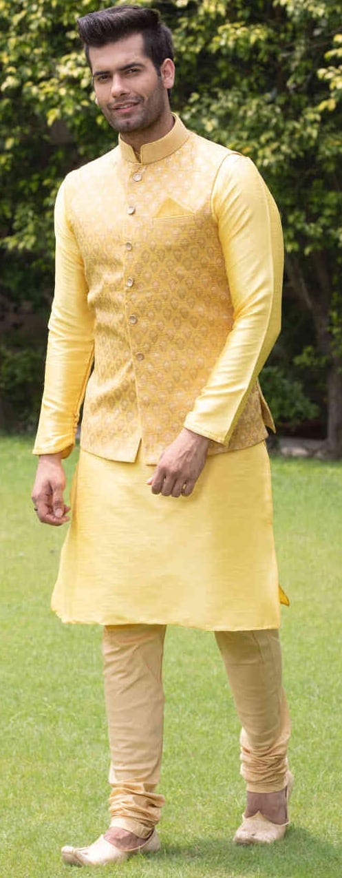 Haldi Ceremony Outfit Ideas For Men This Wedding Season