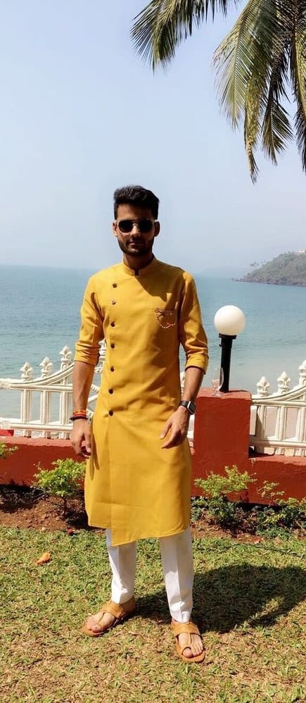 Haldi Ceremony Outfit Ideas For Men